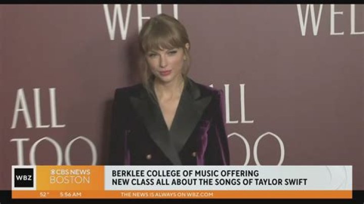 Berklee Adds Online Taylor Swift Songwriting Class
