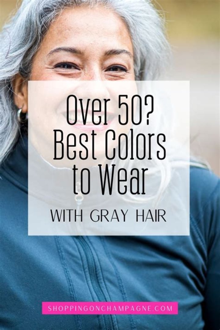 The 7 Best Colors to Wear If You Have Gray Hair, Stylists Say