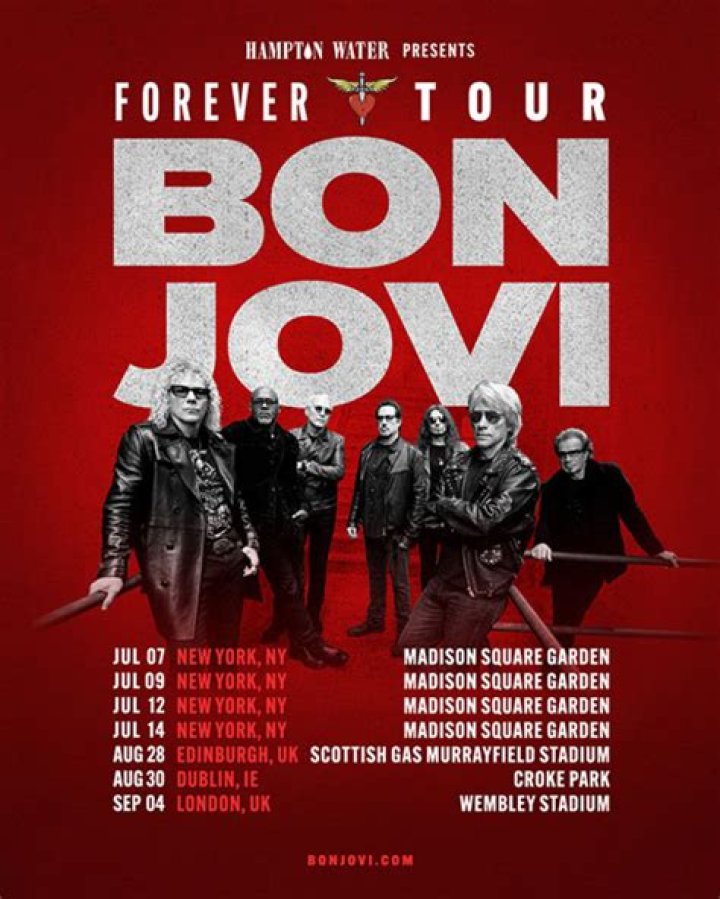 Bon Jovi Anounces Canadian Tour