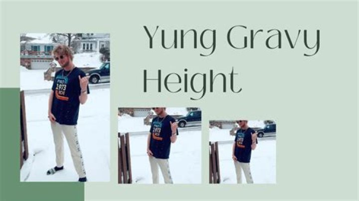 How Tall Is Yung Gravy? Height Revealed