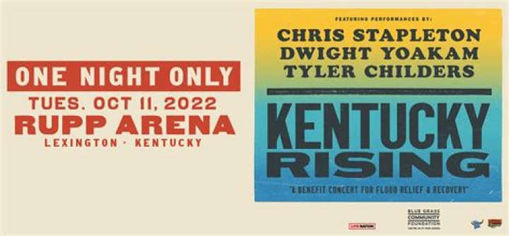 Kentucky Rising Benefit Concert to Feature Chris Stapleton, Dwight Yoakam, and More
