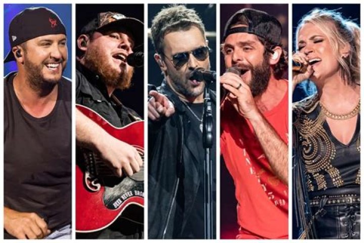 Luke Bryan, Eric Church, Luke Combs, Thomas Rhett, And Chris Stapleton Nominated For Entertainer Of The Year At The 56th Annual ACM Awards
