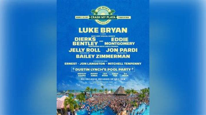 Luke Bryan’s Crash My Playa Destination Concert is Back for 2023