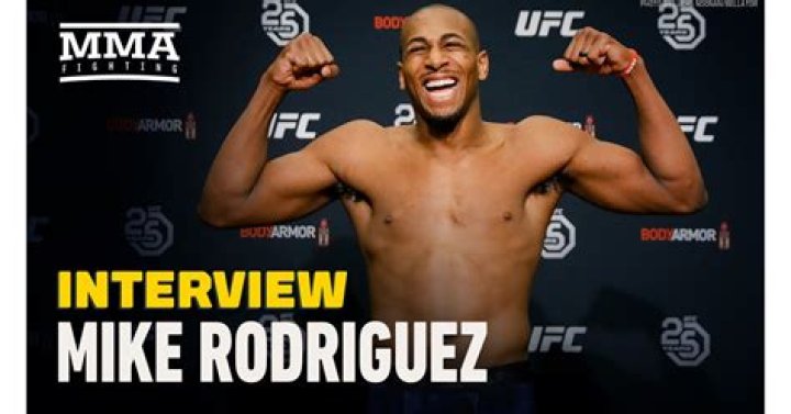 UFC Fighter Mike Rodriguez Bio- MMA Career Stats, Age, Family, Girlfriend, Affair, Family