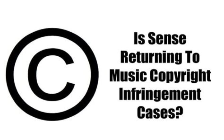 Music Copyright Infringement Is Starting To Make Sense Again