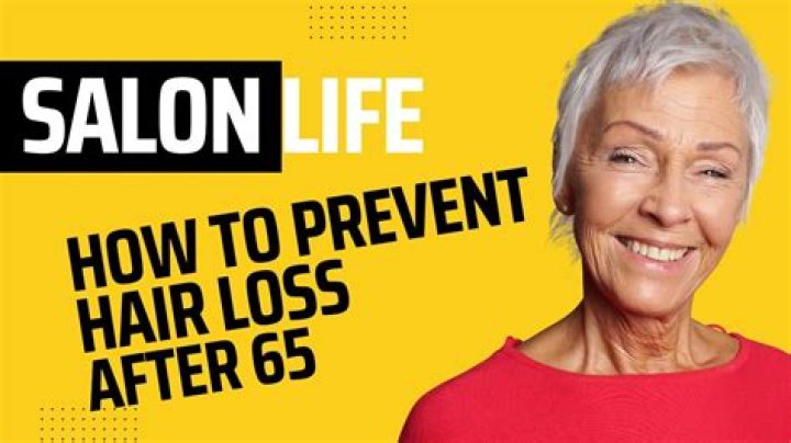 If You're Over 65, Not Doing This in the Shower Is Causing Hair Loss