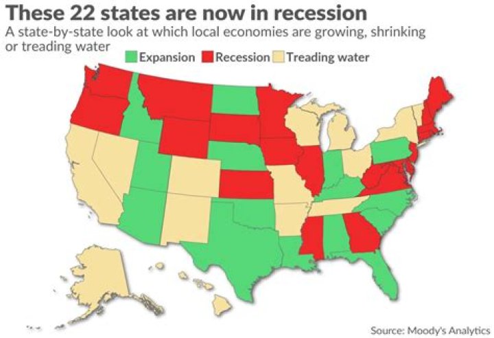 16 States Are Already in a Recession—Here's Where