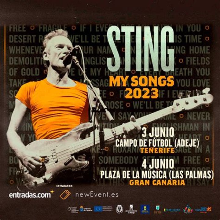 Sting: My Songs 2023 Extends North American Run This Fall