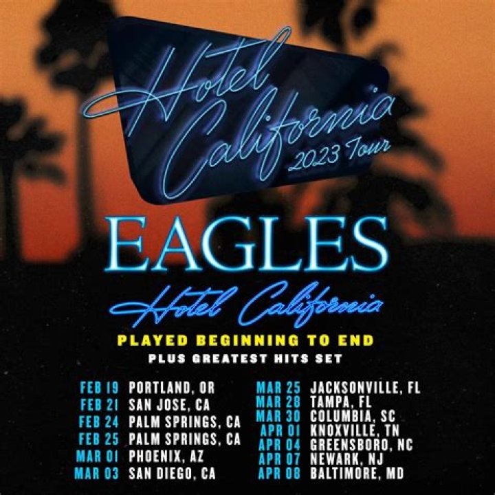 The Eagles Expand Their Hotel California Tour With A Fistful Of New Dates For 2023