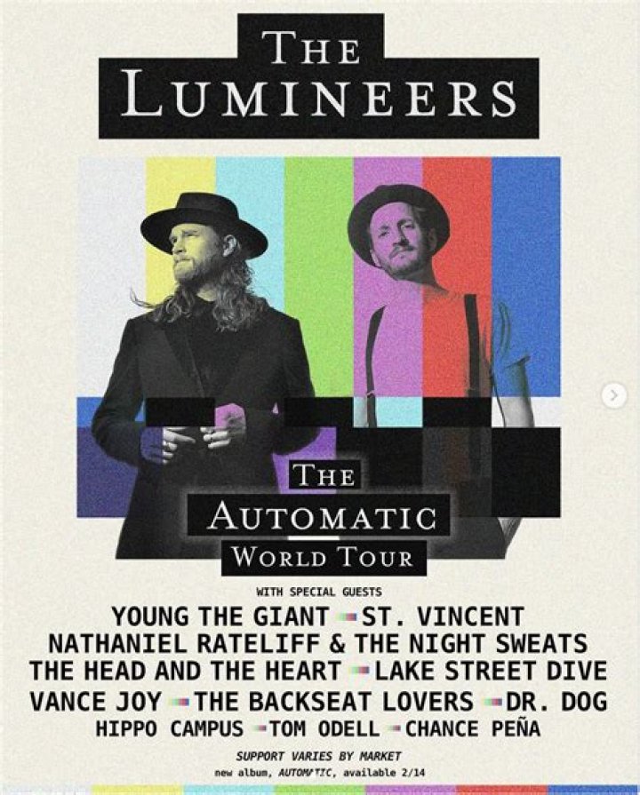 The Lumineers Announce North American Tour