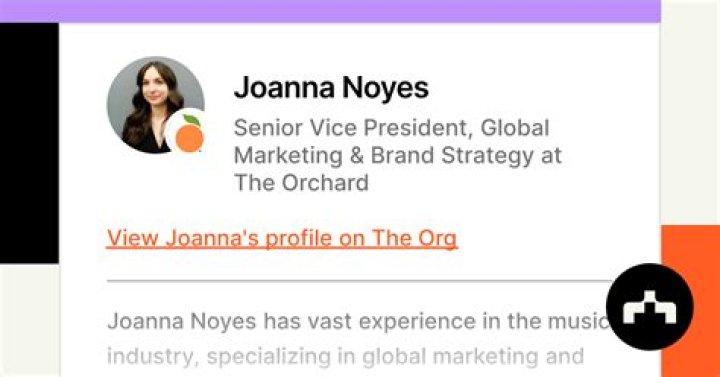 The Orchard Promotes Joanna Noyes to Senior Vice President, Global Marketing & Brand Strategy